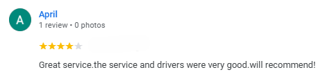 Google review Apex Cars Bracknell